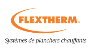 Logo FLEXTHERM pour planchers chauffants et planchers radiants