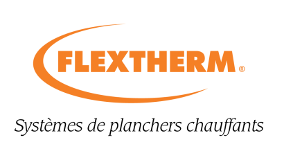 Logo FLEXTHERM pour planchers chauffants et planchers radiants
